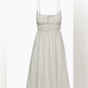 Aritzia linen dress